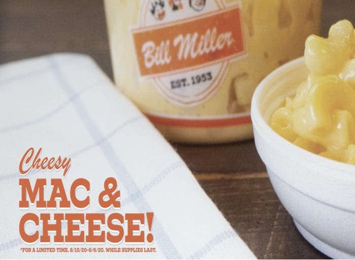 Bill Miller BBQ Mac & Cheese
