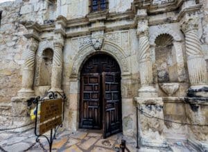 Alamo with front doors