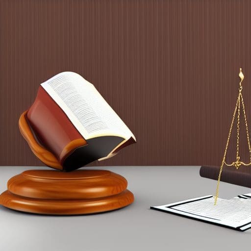 legal objects to depict free legal aid