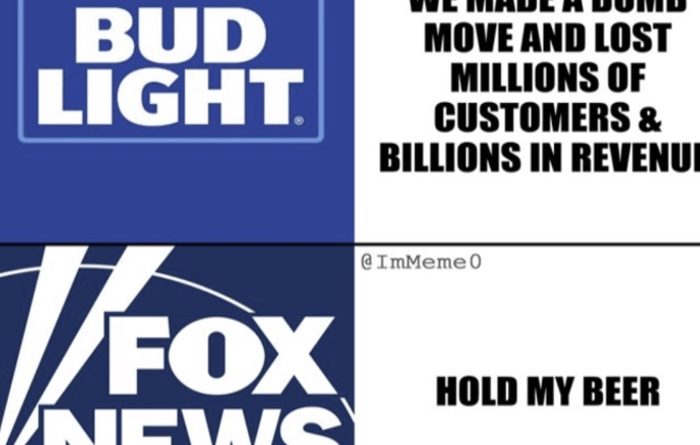 Fox News to Bud Light: Hold My Beer