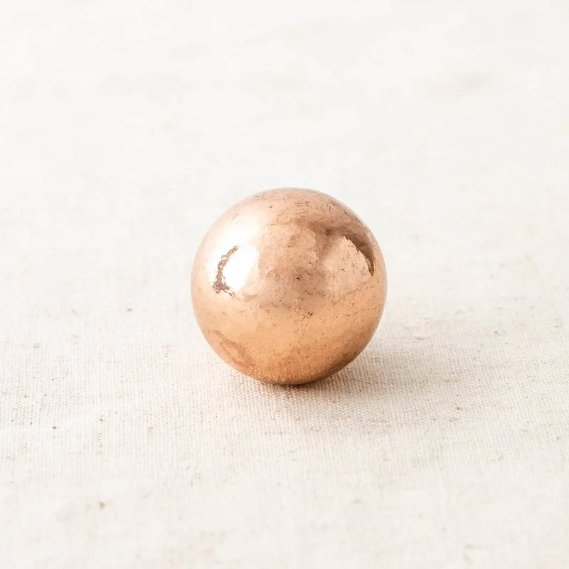 image of copper ball with healling properties
